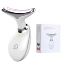 Masajeador Facial y de Cuello LED de 7 Colores – Reafirma, Esculpe y Rejuvenece la Piel