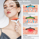 Masajeador Facial y de Cuello LED de 7 Colores – Reafirma, Esculpe y Rejuvenece la Piel