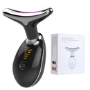 Masajeador Facial y de Cuello LED de 7 Colores – Reafirma, Esculpe y Rejuvenece la Piel