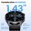 Reloj Inteligente HAYLOU Watch 4S GPS / Pantalla HD AMOLED de 1.43”